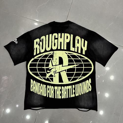 Rough Play Abstract Graphic T-Shirt
