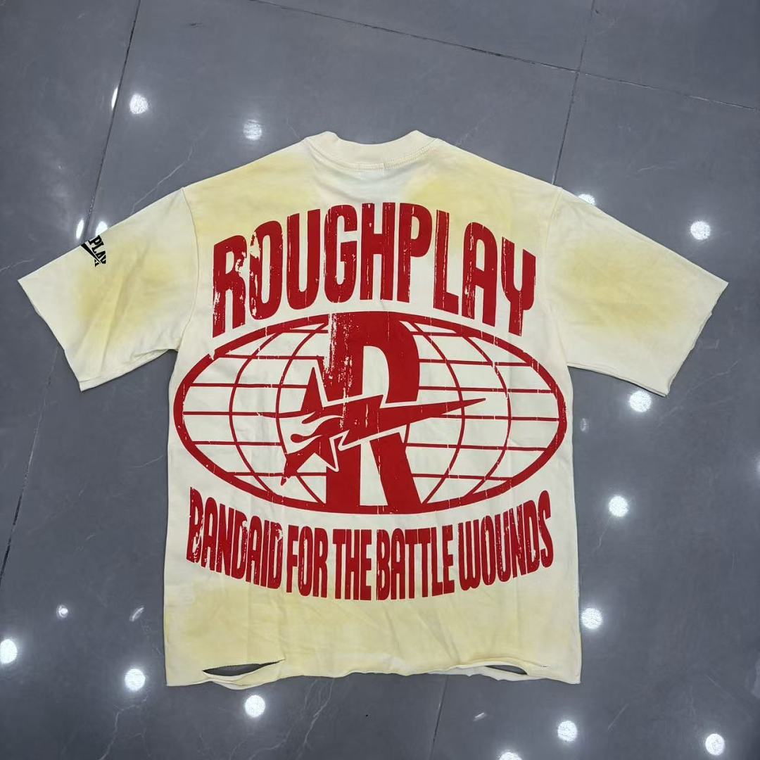 Rough Play Warning Graphic T-Shirt