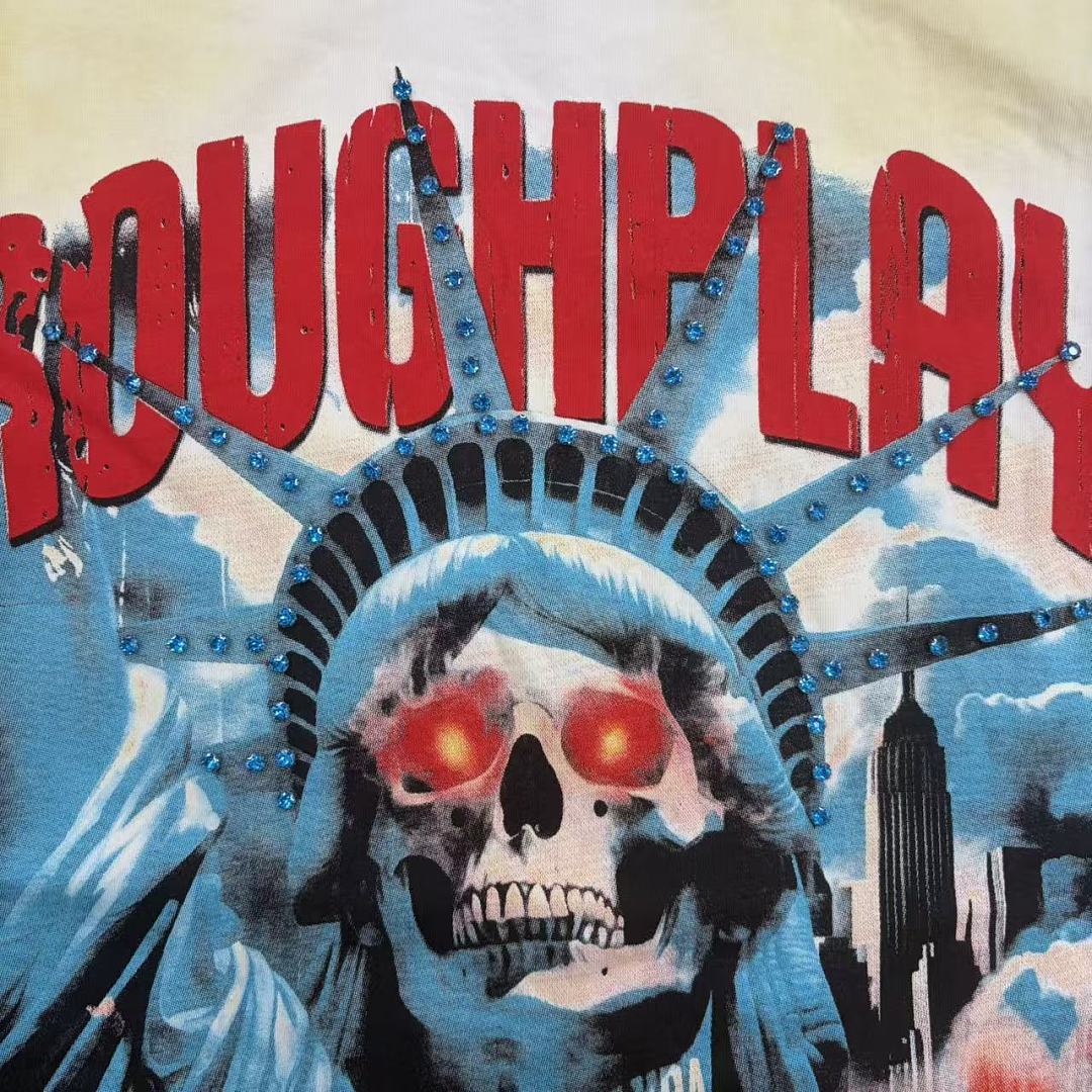 Rough Play Warning Graphic T-Shirt
