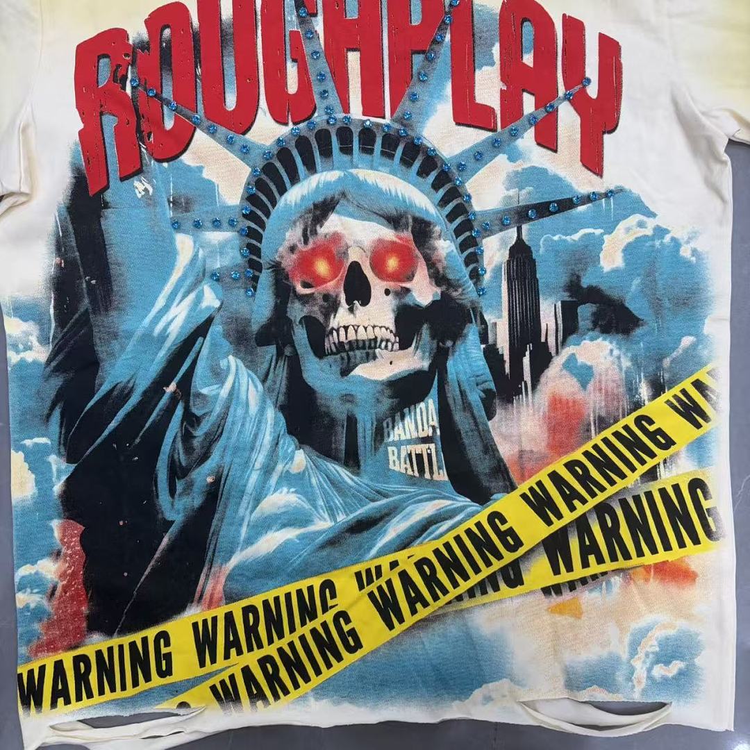 Rough Play Warning Graphic T-Shirt