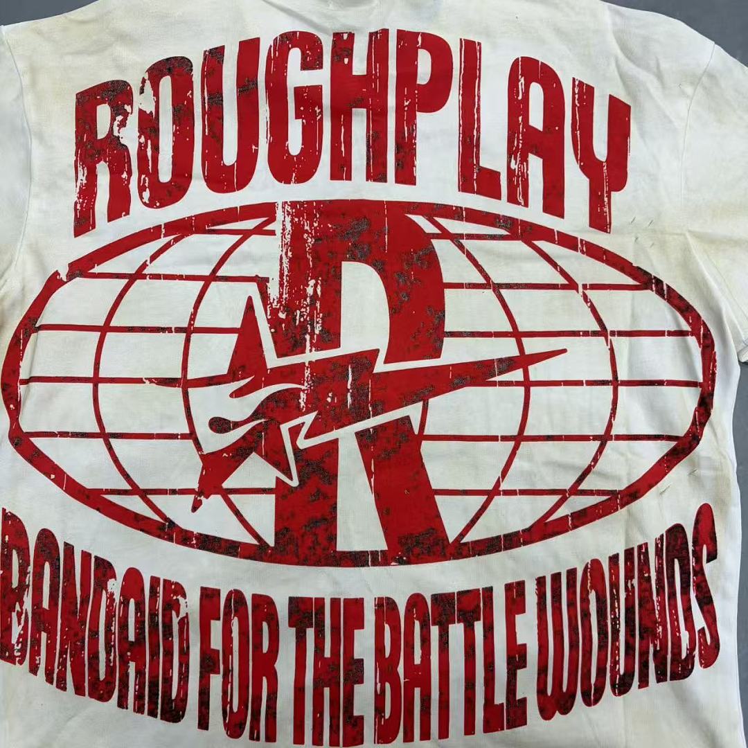 Rough Play Cartoon Graphic T-Shirt