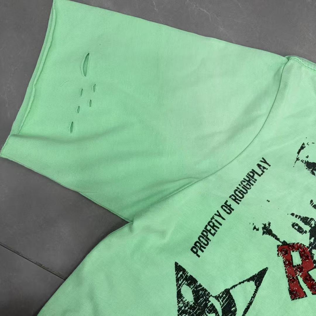 Rough Play Artistic Graphic T-Shirt