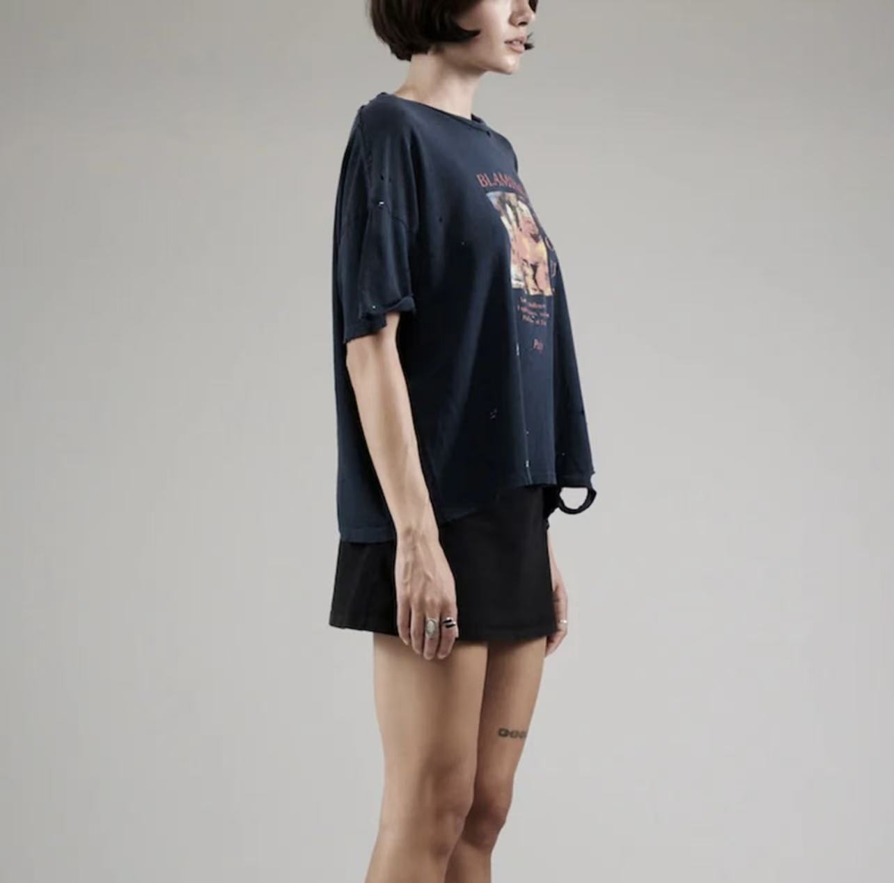 Paly Hollywood Distressed Washed T-Shirt