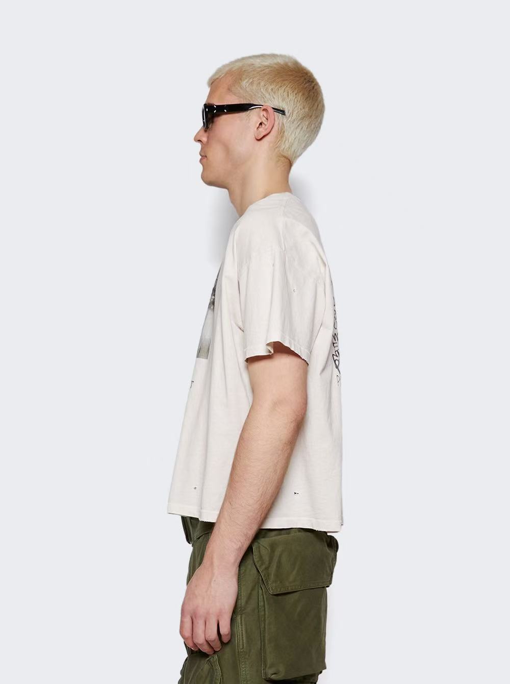 Paly Hollywood Artistic Photo Print T-Shirt