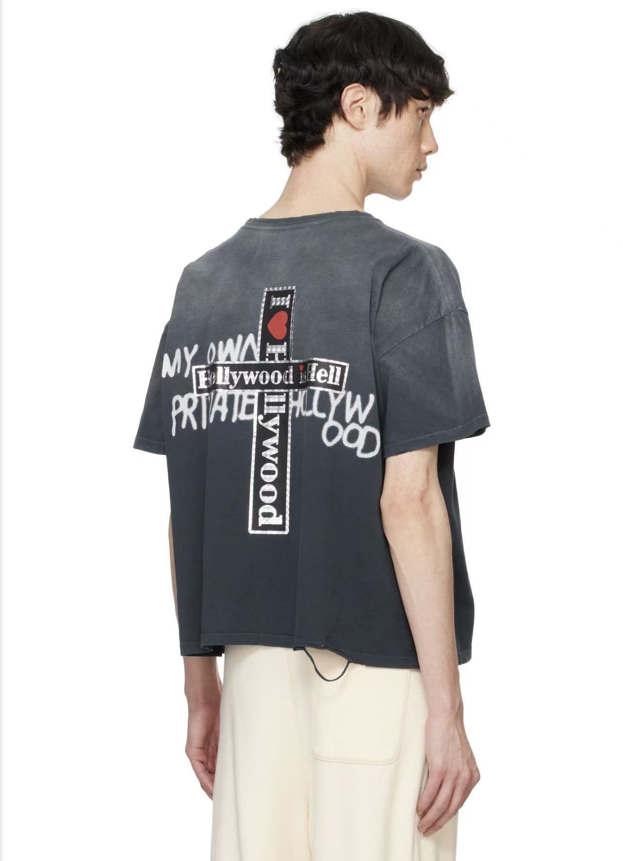 Paly Hollywood Framed Graphic Washed T-Shirt