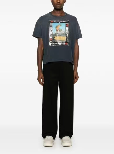 Paly Hollywood Framed Graphic Washed T-Shirt