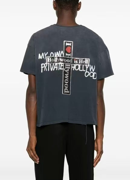 Paly Hollywood Framed Graphic Washed T-Shirt