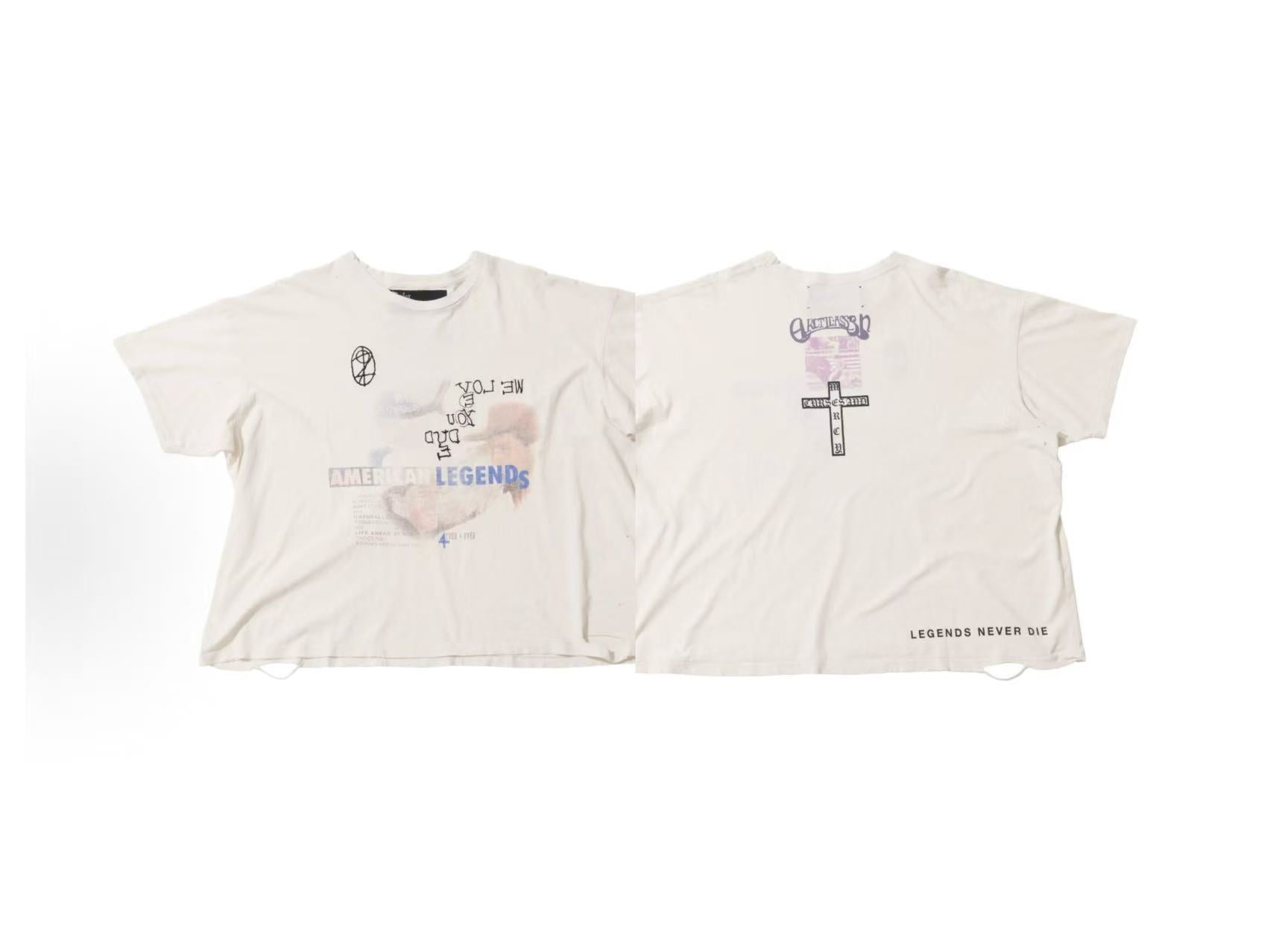Paly Hollywood Artistic Photo Print T-Shirt