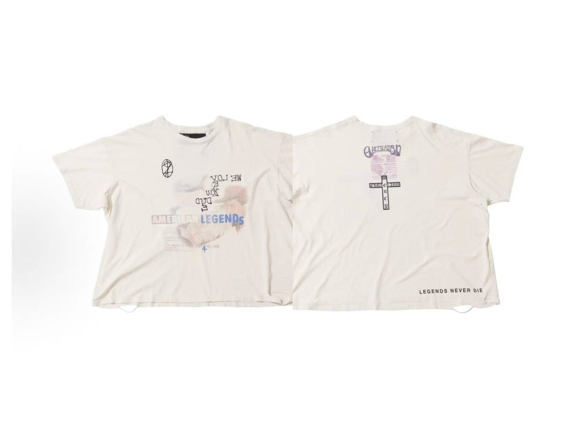 Paly Hollywood Artistic Photo Print T-Shirt