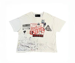 Paly Hollywood Handwritten Graphic Print T-Shirt