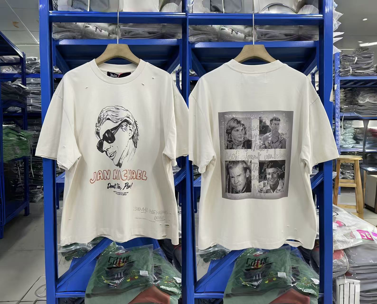 Paly Hollywood Frame Graphic Printed T-Shirt