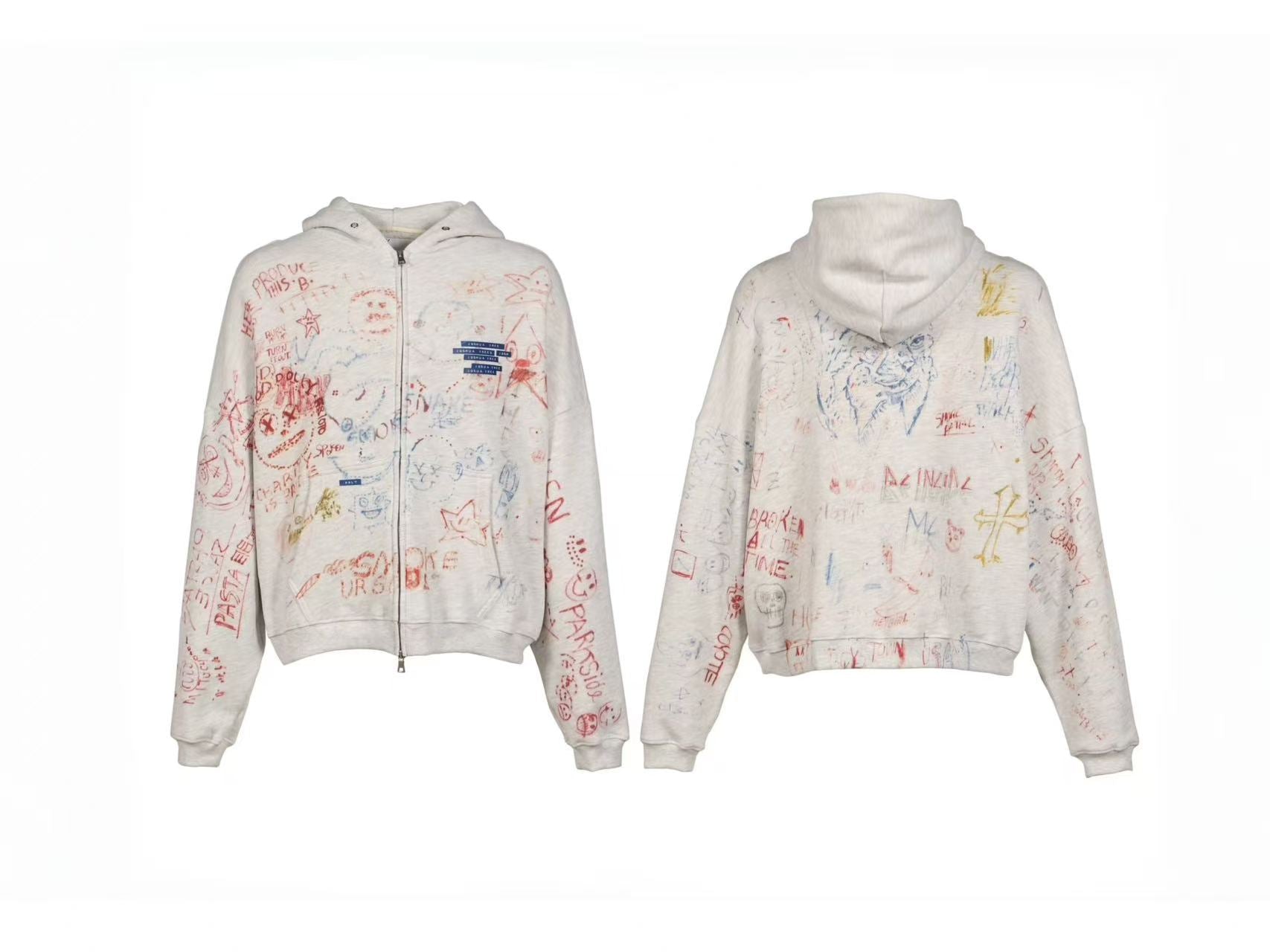 Paly Hollywood Heather Graphic Pullover Hoodie