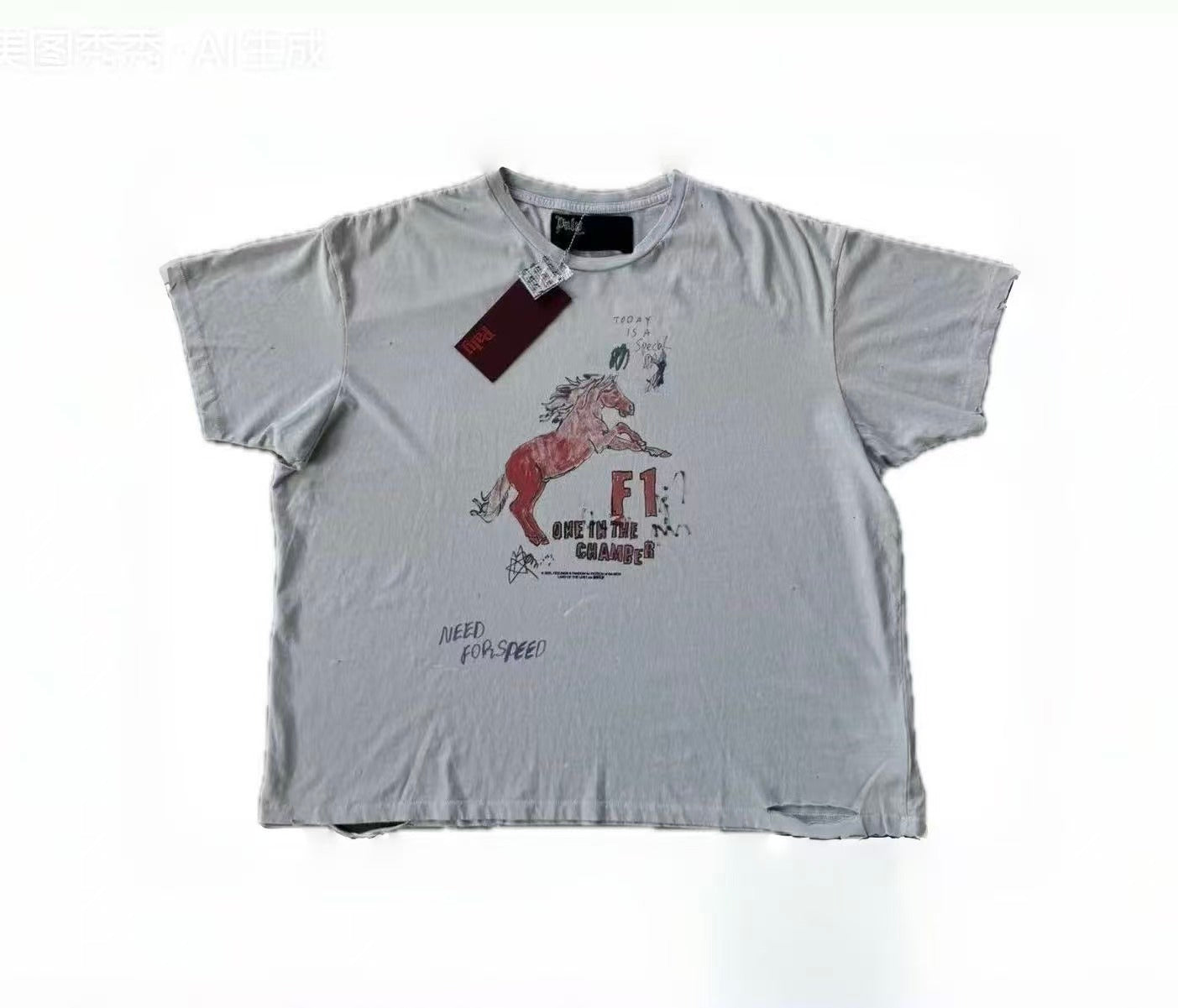 Paly Hollywood Washed Graphic T-Shirt