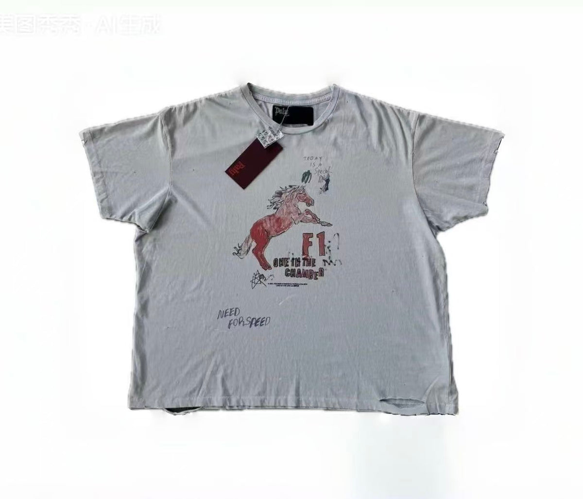 Paly Hollywood Washed Graphic T-Shirt