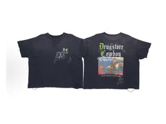 Paly Hollywood Distressed Washed Graphic T-Shirt
