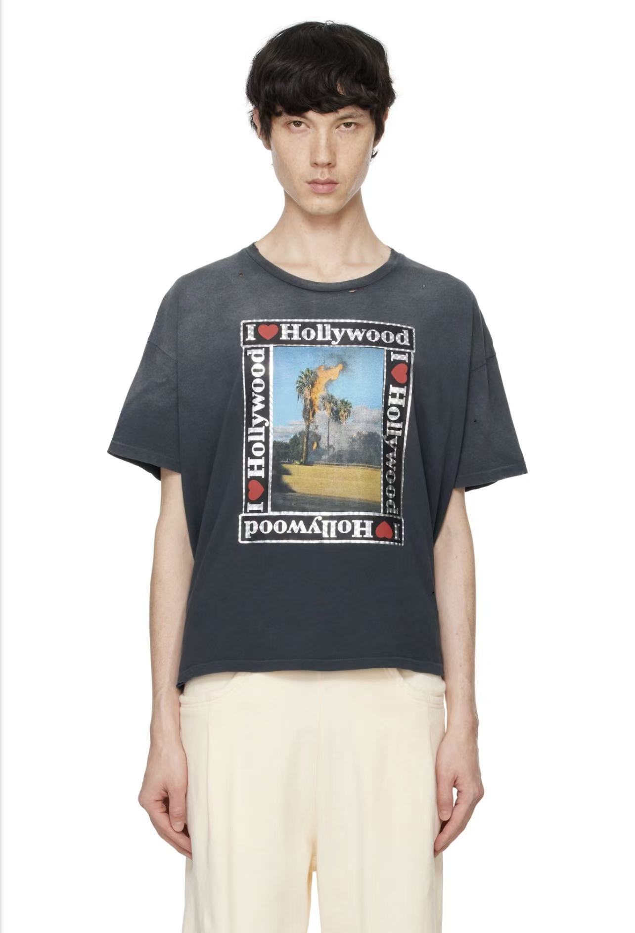 Paly Hollywood Framed Graphic Washed T-Shirt