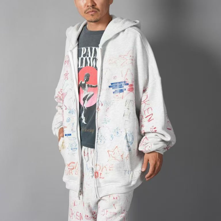 Paly Hollywood Heather Graphic Pullover Hoodie