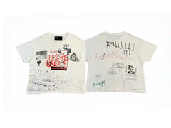 Paly Hollywood Handwritten Graphic Print T-Shirt