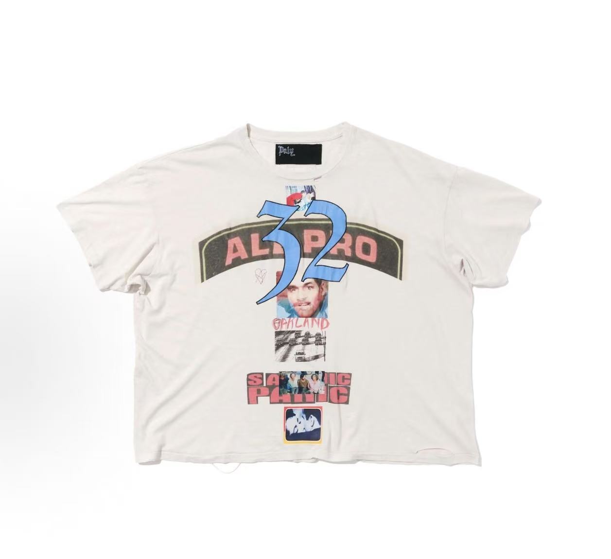 Paly Hollywood Creative Line Graphic T-Shirt