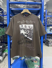 Paly Hollywood Vintage Wash Portrait Graphic T-Shirt