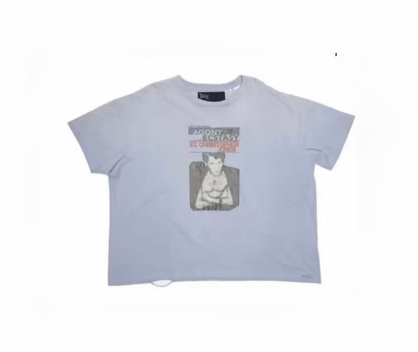 Paly Hollywood Two-Tone Washed Graphic T-Shirt