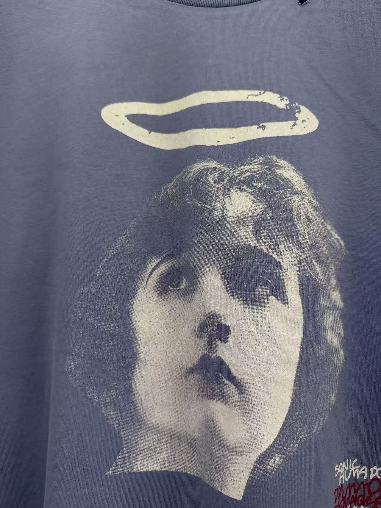 Paly Hollywood Minimal Logo Washed T-Shirt