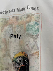 Paly Hollywood Minimal Graphic Casual T-Shirt