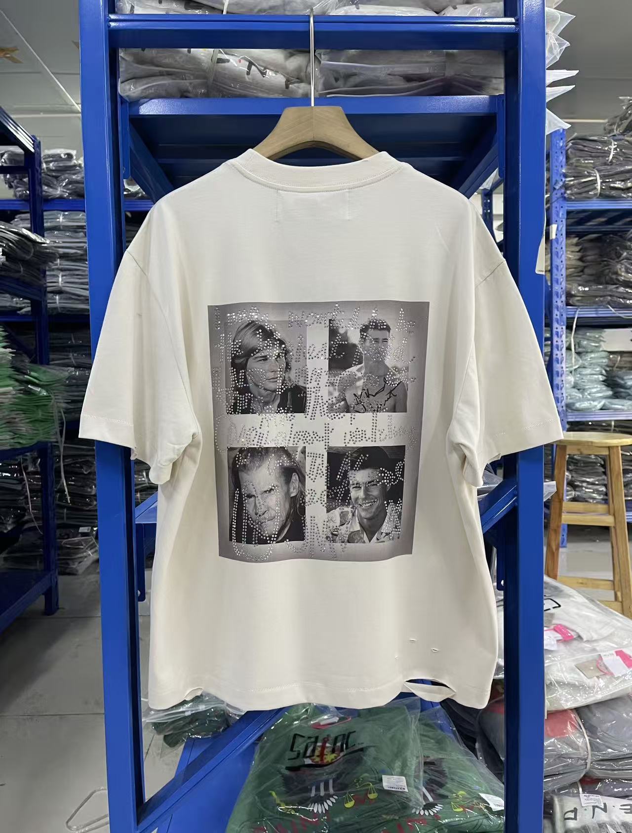 Paly Hollywood Frame Graphic Printed T-Shirt