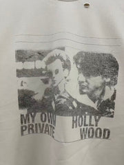 Paly Hollywood Distressed Hem Graphic T-Shirt