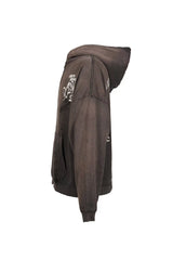 Paly Hollywood Distressed Washed Graphic Hoodie