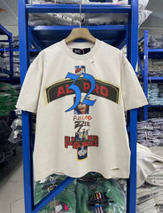 Paly Hollywood Creative Line Graphic T-Shirt
