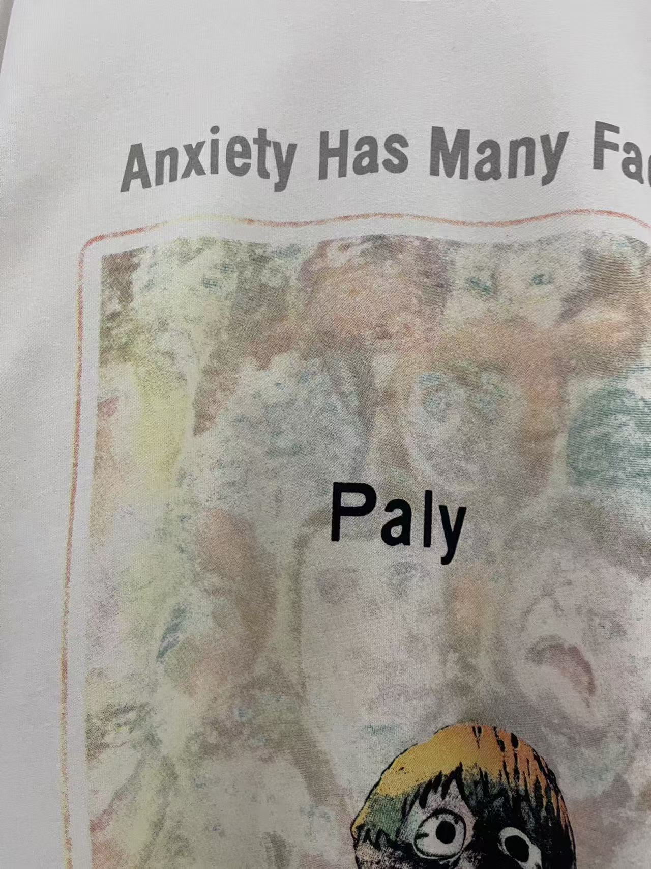 Paly Hollywood Minimal Graphic Casual T-Shirt
