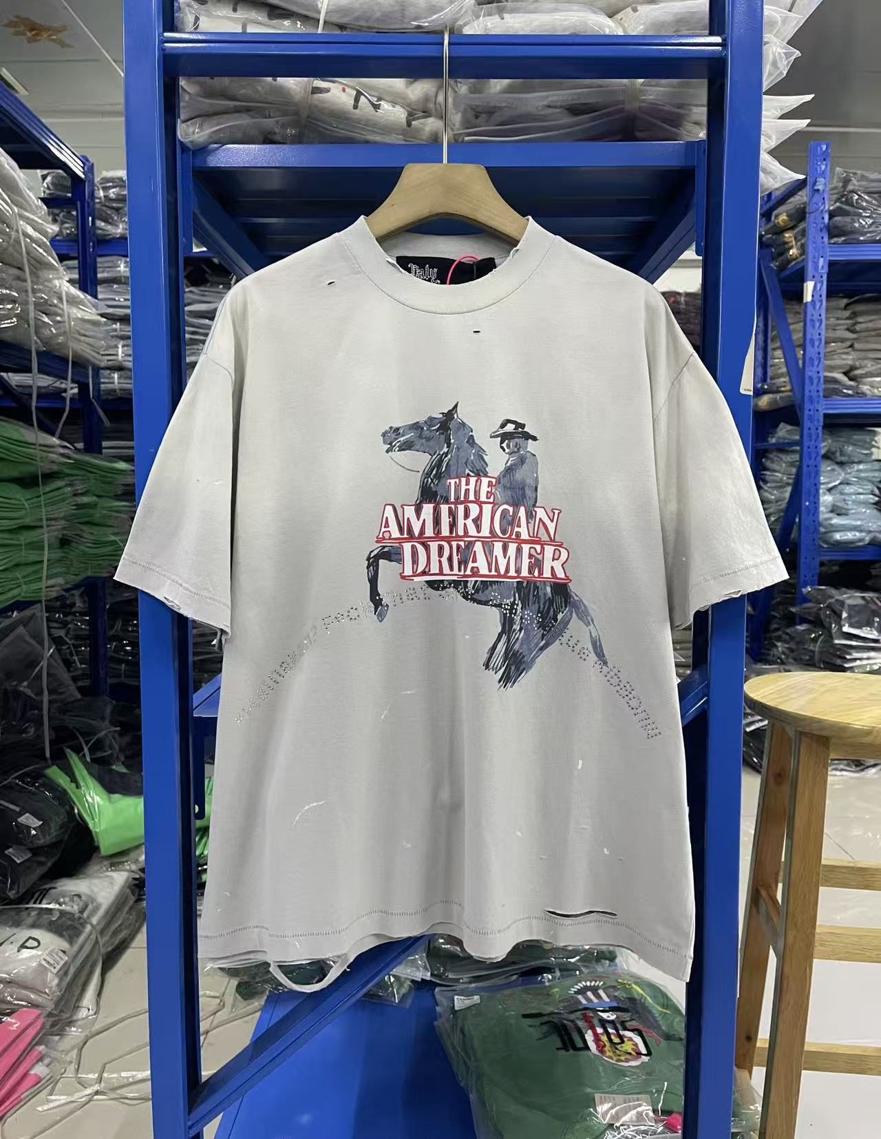 Paly Hollywood Vintage Washed Graphic T-Shirt