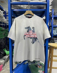 Paly Hollywood Vintage Washed Graphic T-Shirt