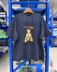 Paly Hollywood Two-Tone Washed Graphic T-Shirt