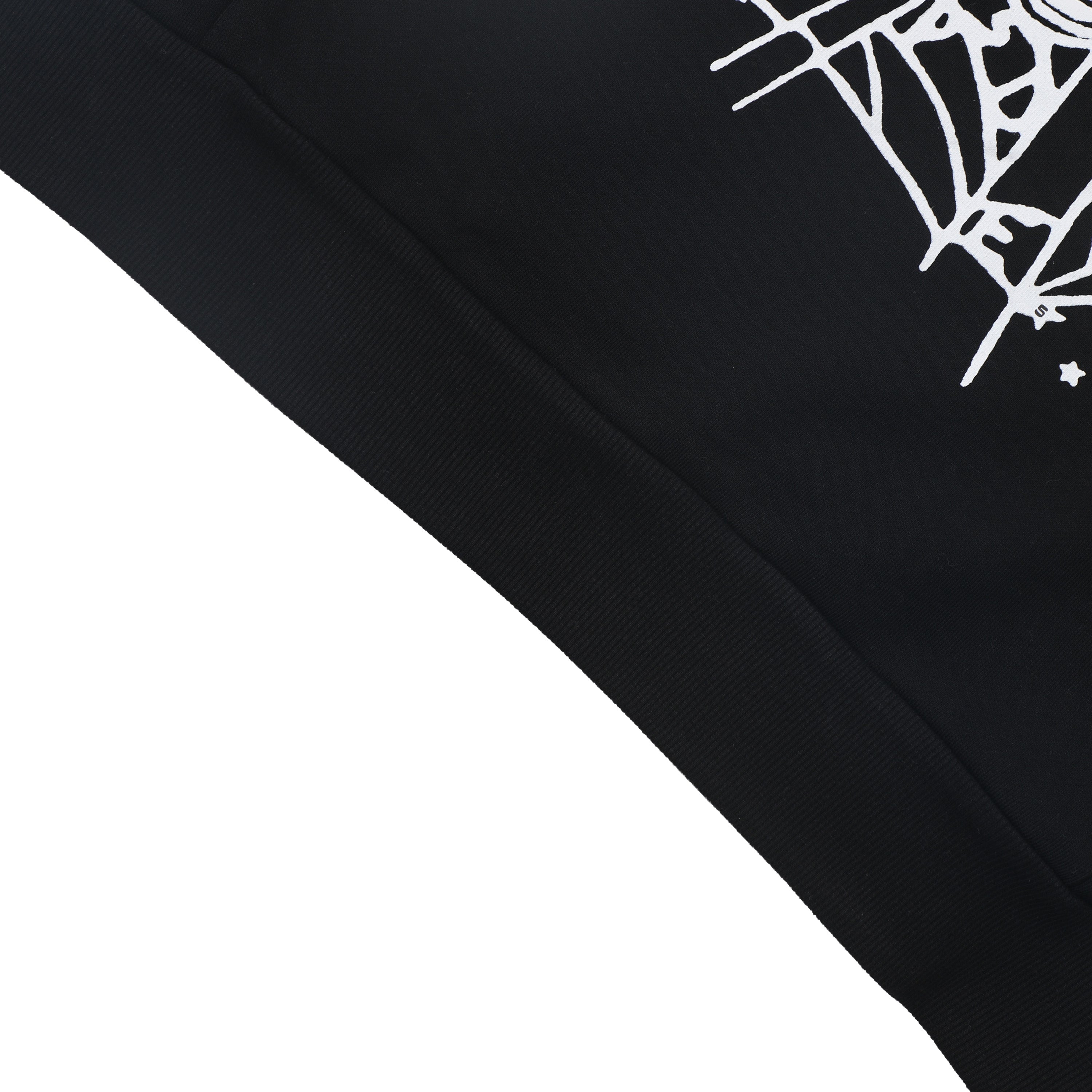 Sp5der OG Web Hoodie Black