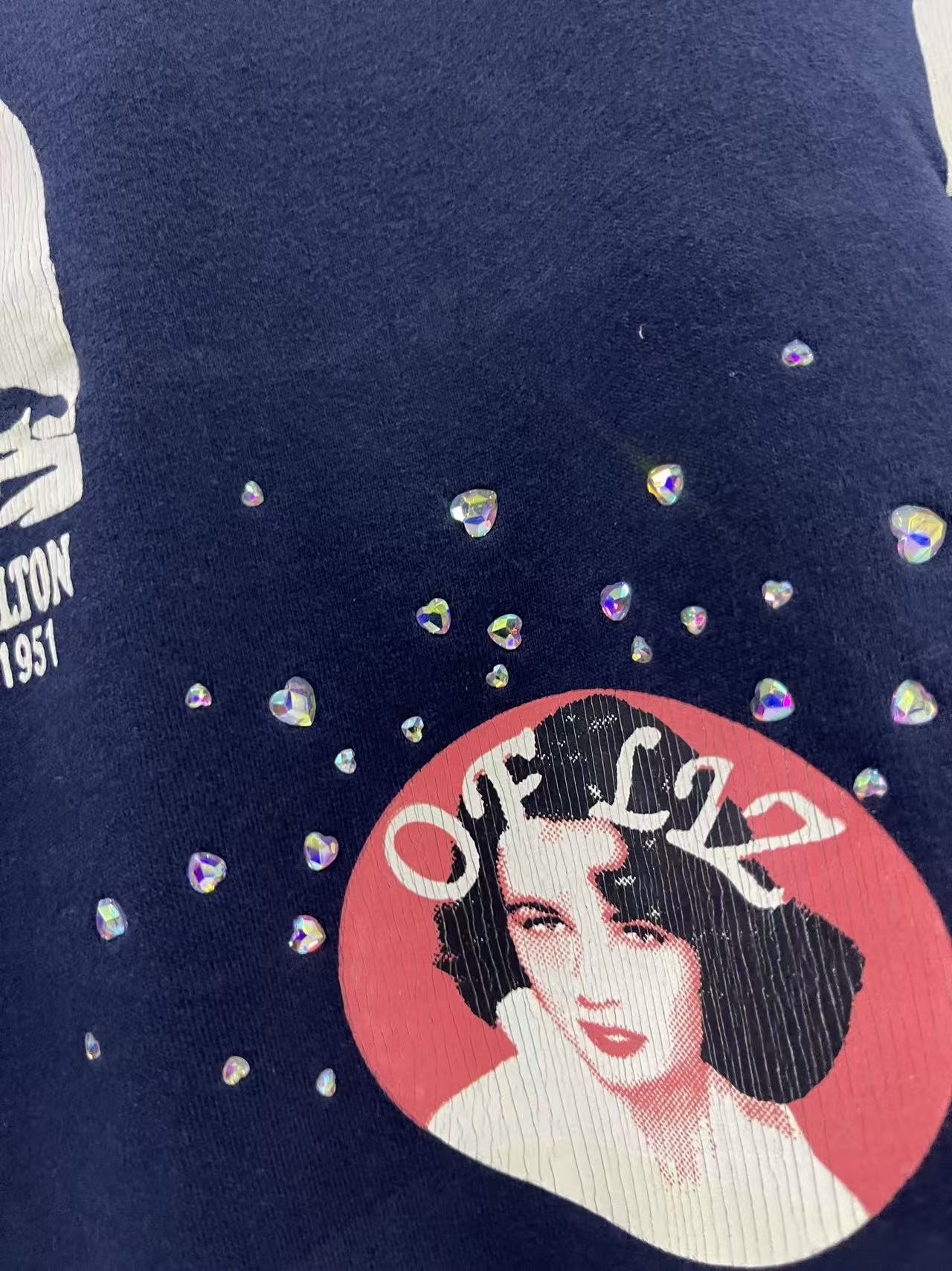 Paly Hollywood Graphic Print Washed T-Shirt
