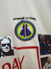 Paly Hollywood Handwritten Graphic Print T-Shirt