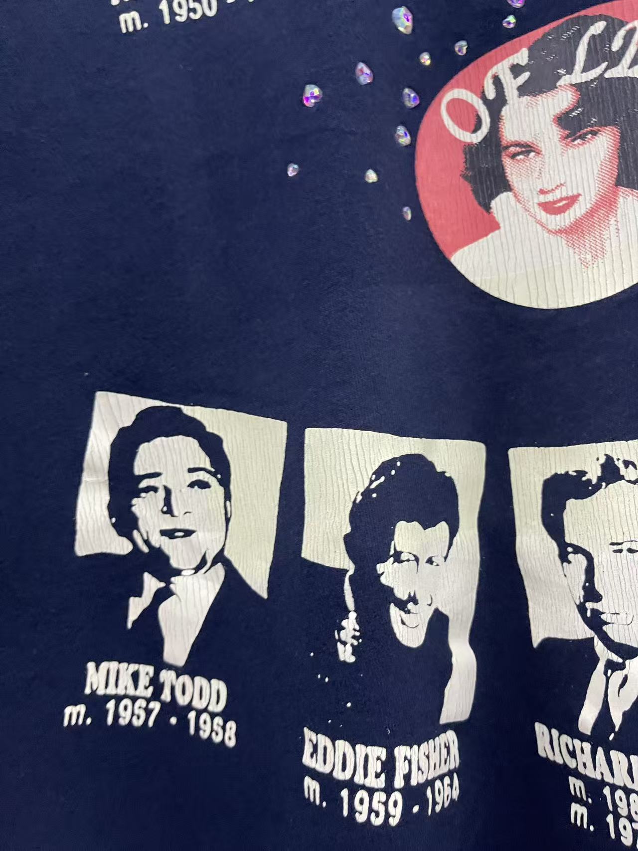 Paly Hollywood Graphic Print Washed T-Shirt
