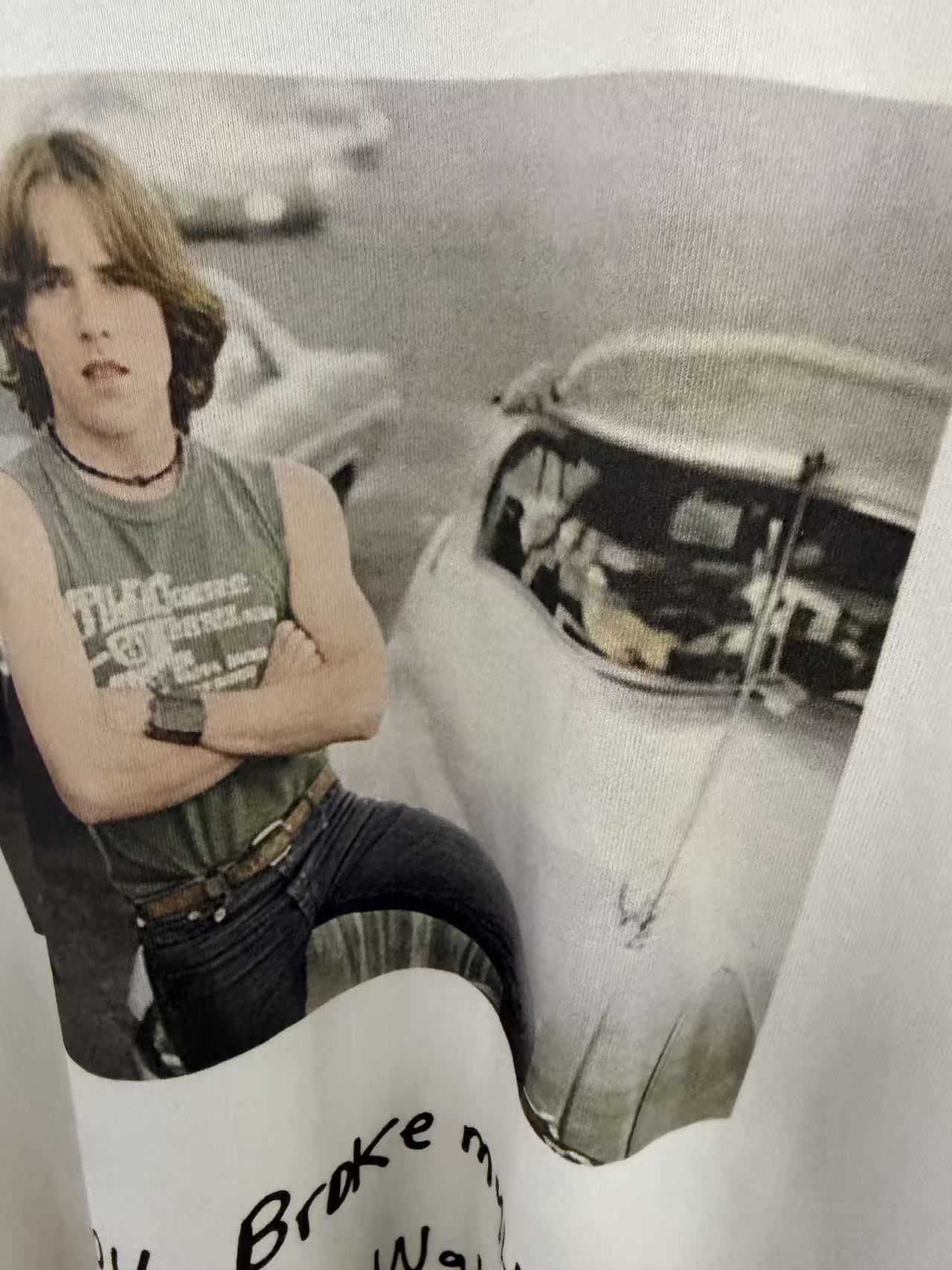 Paly Hollywood Artistic Photo Print T-Shirt