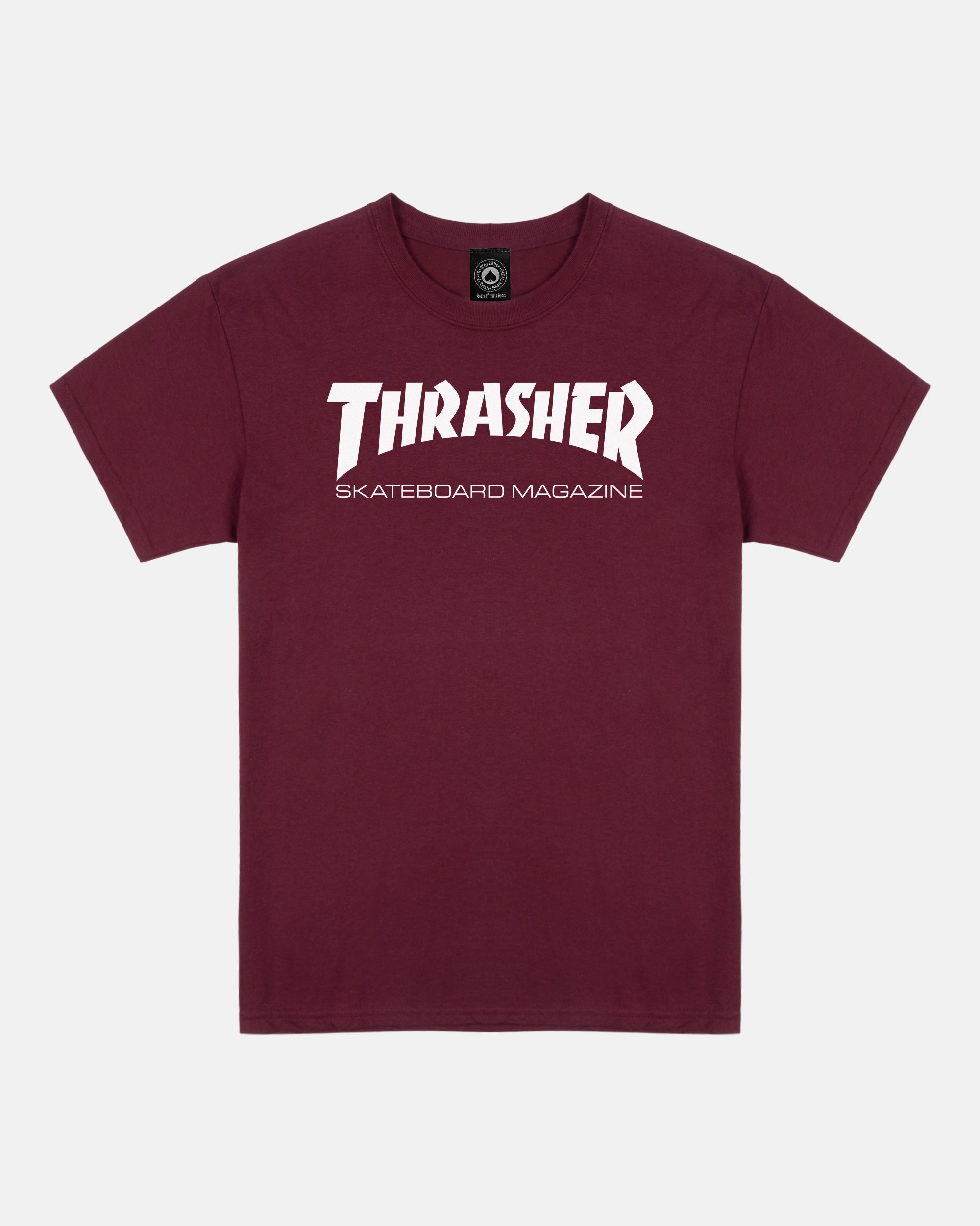 SKATE MAG - TSHIRT - MAROON