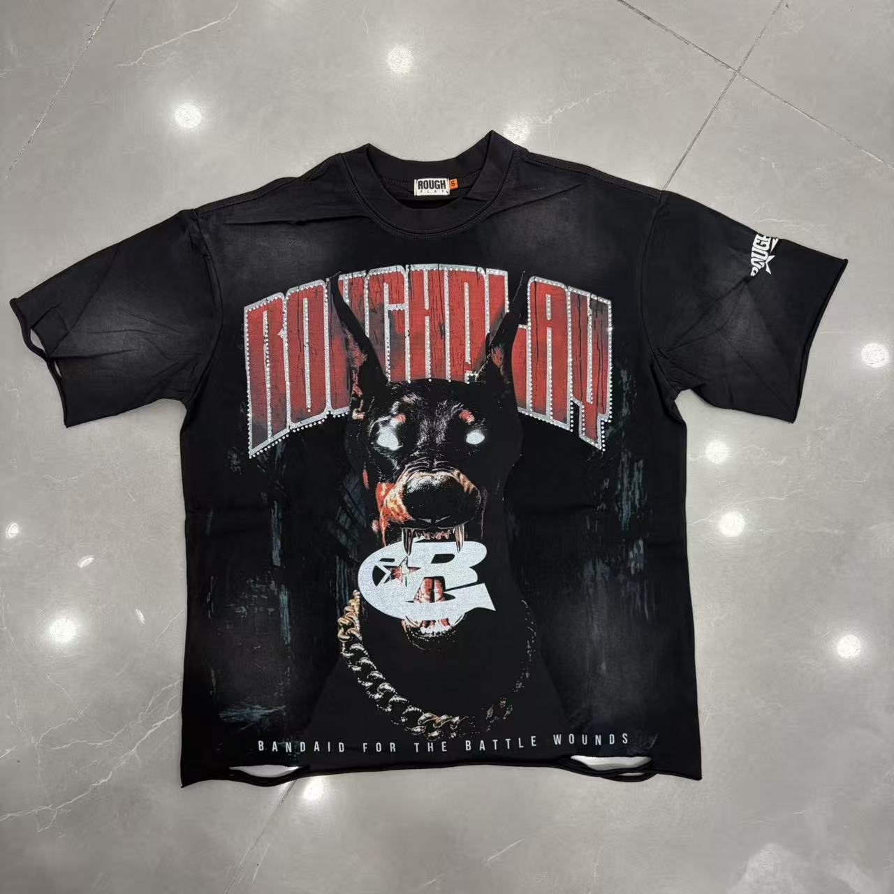 Rough Play Skull Graphic T-Shirt
